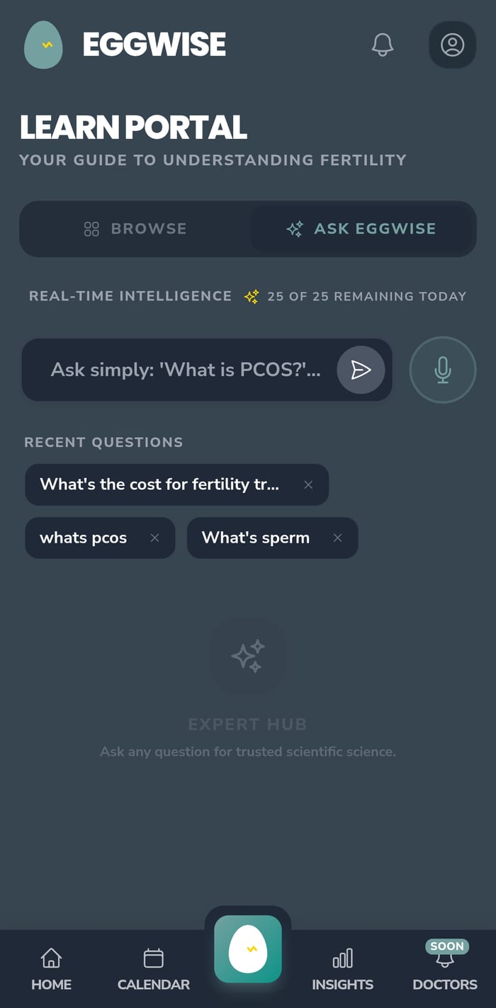 Ask EggWise AI
