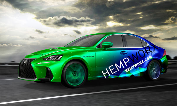 HempWorx Car Wrap