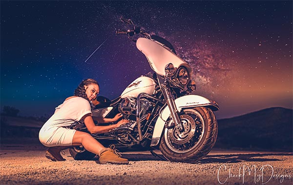 Desert Biker Shoot