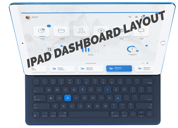 FIle Layout Dashboard UX/UI