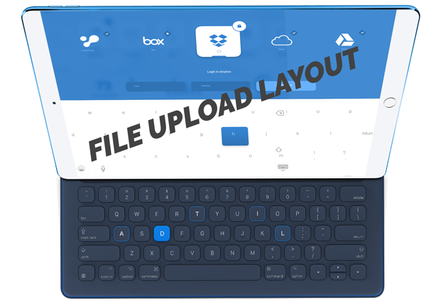 FIle upload Dashboard v2 UX UI