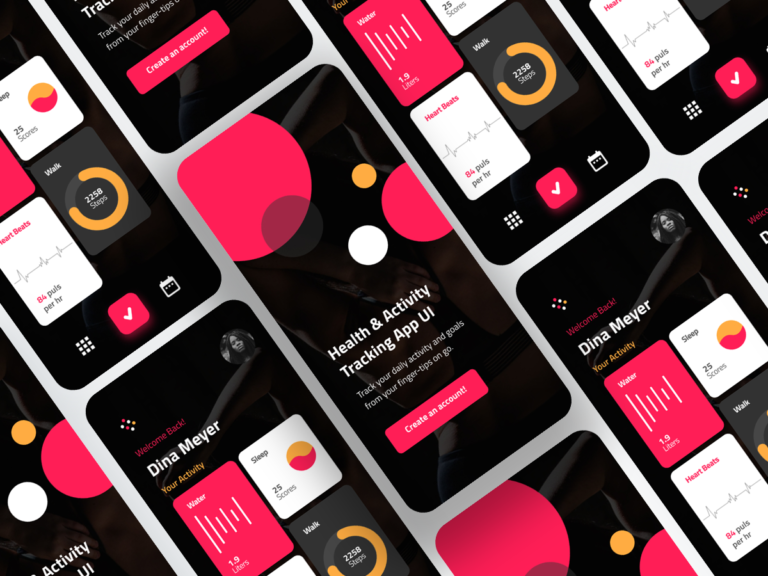 Be Fit App Design UX